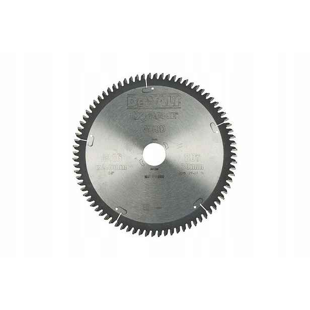 Dewalt Okruhlá Pila 216x30mm 80 zubů DT4286-QZ