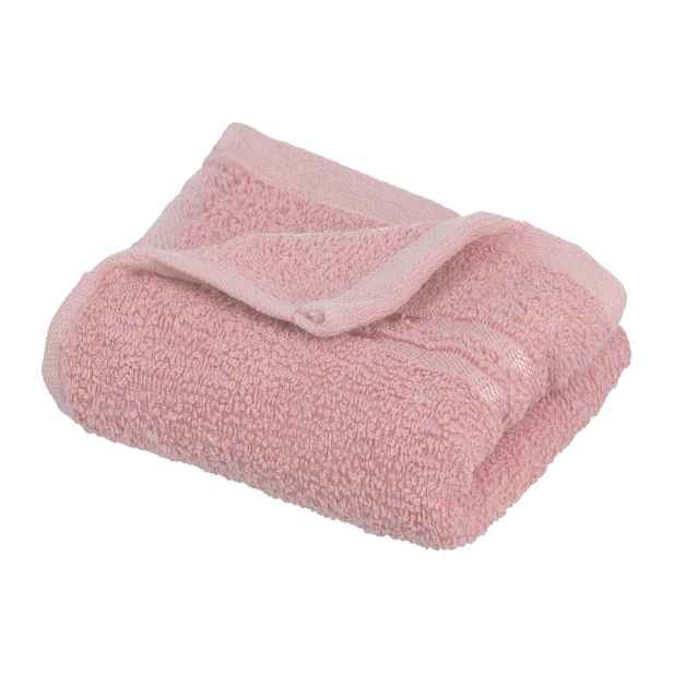 Růžový froté bavlněný ručník 30x50 cm Simple – Casa Selección