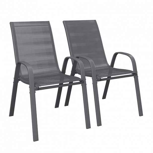 Ambia Garden SADA ZAHRADNÍCH KŘESEL, kov, textil