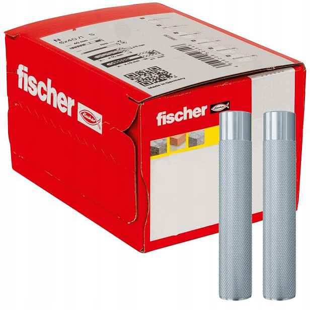 Fischer Vlepovací pouzdra s vnitřním závitem Fis E 11 x 85 M 10 Ks