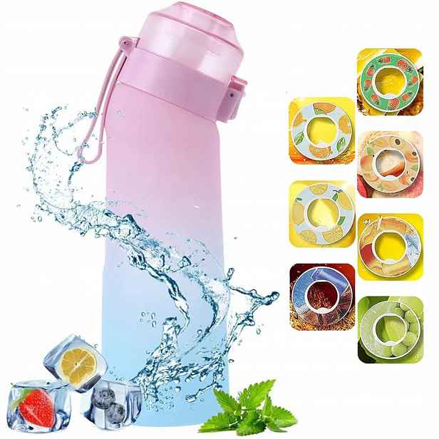 Láhev na vodu Vonný hrnek 650 ml Koření Láhev vody s 7 x Koření
