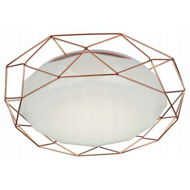 Stropní Svítidlo stropní Led zlatý 4000K Hvězdné Stínidlo 24W