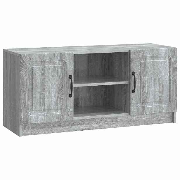 vidaXL Televizní skříň Šedá sonoma 102 x 34,5 x 47 cm Kompozitní dřevo