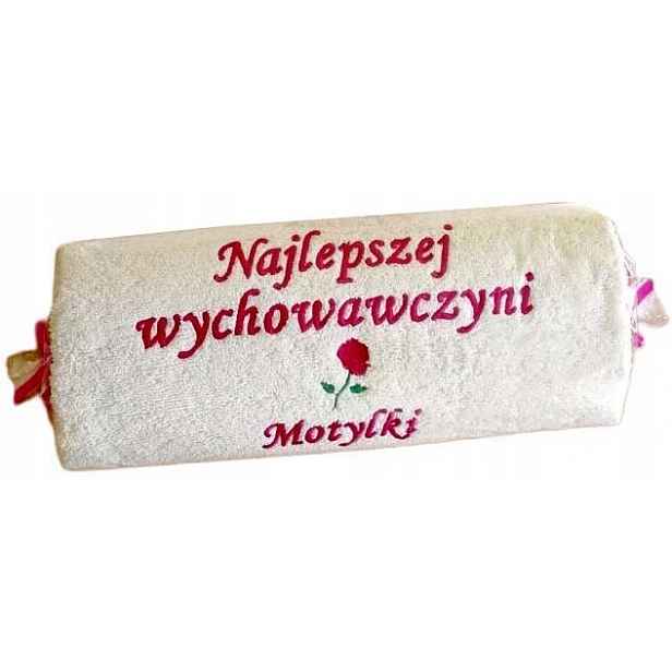 Dárek na Ukončení Mateřské Školky pro paní předškolačku, Ručník s výšivkou