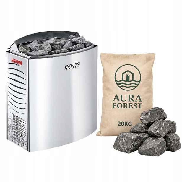 Kamna Harvia BC60E 6,0 kW s kameny 20 kg, sauna 5-8 m3