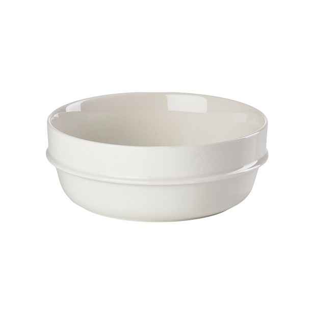 Krémová porcelánová polévková miska 600 ml Eau – Zone