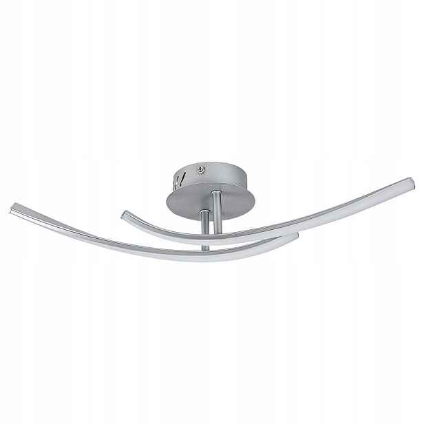Minimalistická stříbrná stropní svítidlo Led