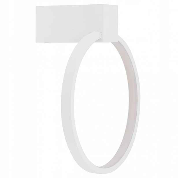 Nástěnné svítidlo Circolo Led Xs Bílé 9W 3000K kulatý moderní glamour do obývacího pokoje