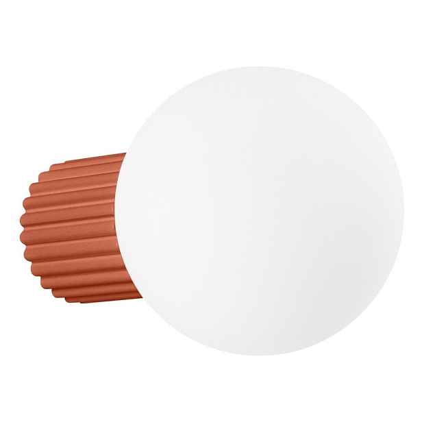Oranžové nástěnné svítidlo ø 12 cm Orbital – Sollux