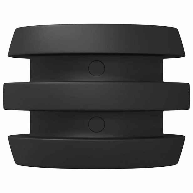 vidaXL Bumpers pro fotbálkové stoly 16 ks Černá 3 x 3 x 2 cm TPE
