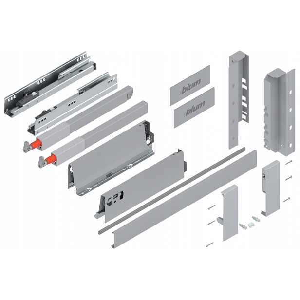 Blum Tandembox 350 Šuplík , Střední vnitřní, C, Šedá