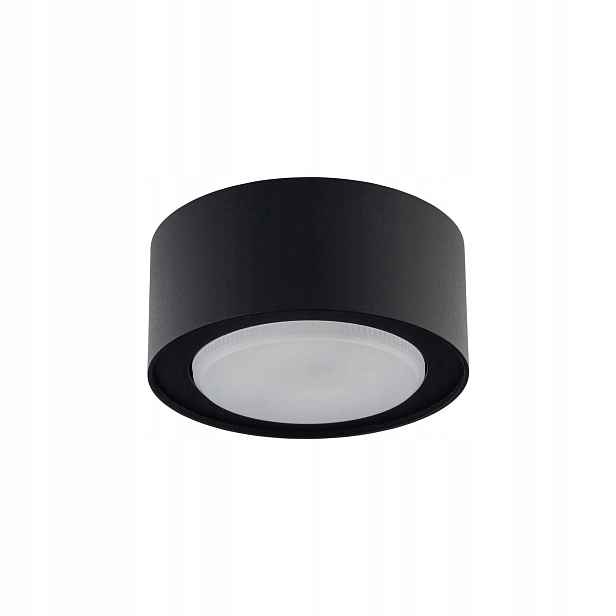 Nowodvorski Flea Černá Led nástěnná lampa, Ocel, IP20, Ø10 cm