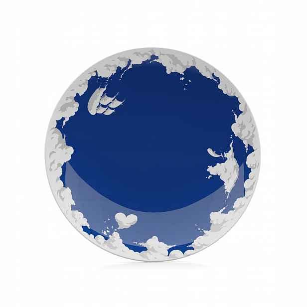 Porcelánový talíř 28 cm nebeský 58products
