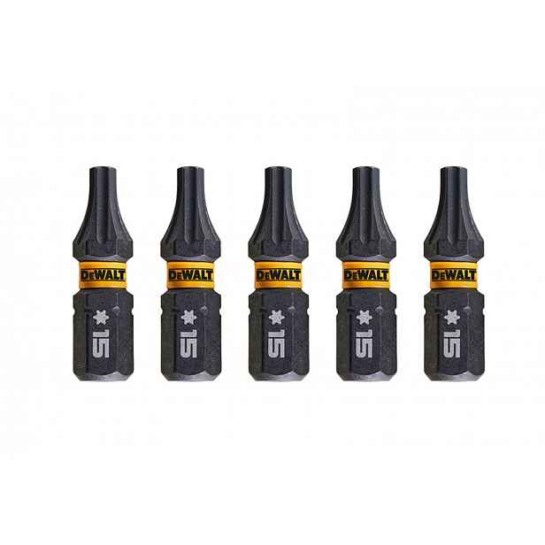 DeWALT - Sada bitů T15, 5 ks DT7380T