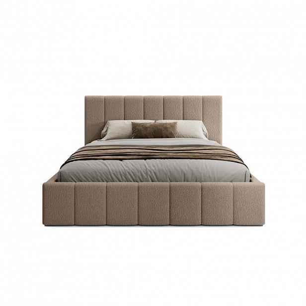 Fedve POLSTERBED Handorf 160x200 cm, Hnědá