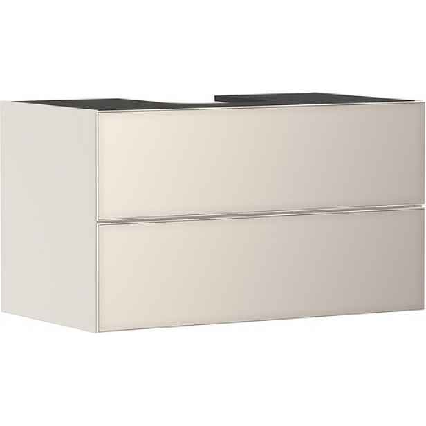 Skříňka pod umyvadlo pod desku Hansgrohe Xevolos E 98x55,5x55 cm písková matná béžová mat 54191790