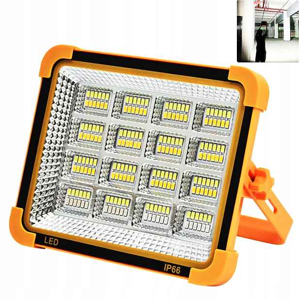 Stavební Led reflektor, akumulátor, Led pracovní světlo