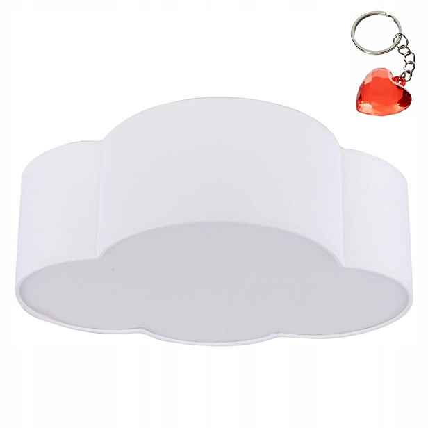 Stropní Svítidlo Stropní Svítidlo Nástěnný lustr Cloud Bílý 2xE27 13 cm Tk Lighting
