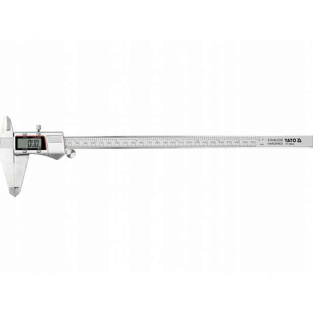 Elektronické posuvné měřítko Yato 300 mm YT-72032 Podsvícený Displej