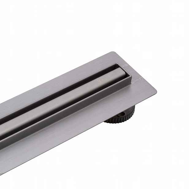 Slim & Low ProLine Gun Metal Lineární odtok (úzký) 100 cm Ba