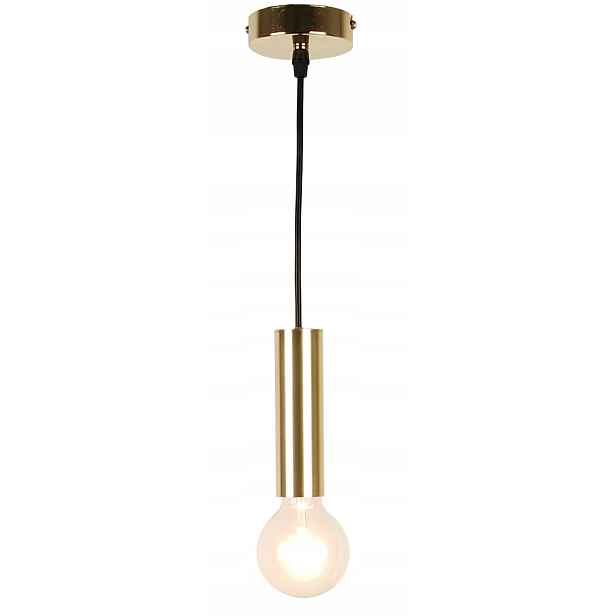 Závěsná lampa zlatá 114,5 cm 1x40W E27 Dallas Ledea