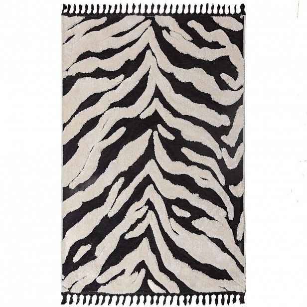 Flair Rugs KOBEREC S VYSOKÝM VLASEM, 200/300 cm černá