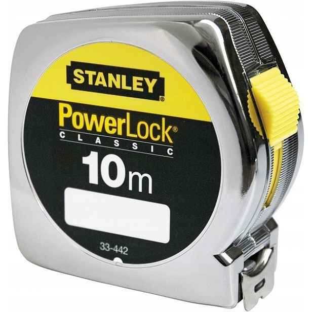 Svinovací metr 10 m 25 mm Powerlock Stanley