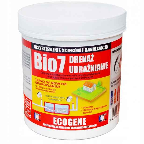 Bio7 Odvodnění Čistírny Odblokování drenáže Bio 7 Odvodnění Na Zácpy