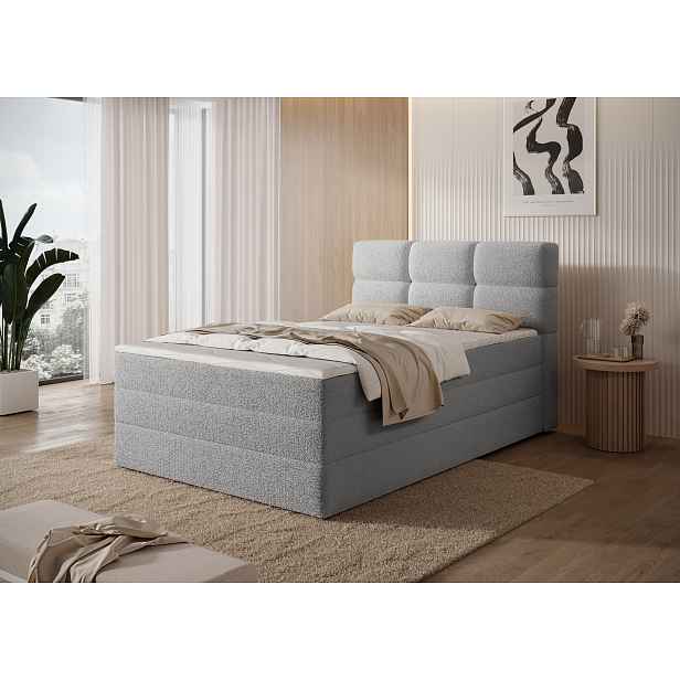 Boxspring Kasped Rozměr: 120 x 200 cm, látka: Royal 4