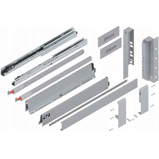 Blum Tandembox 650 Šuplík , střední vnitřní, C, šedá