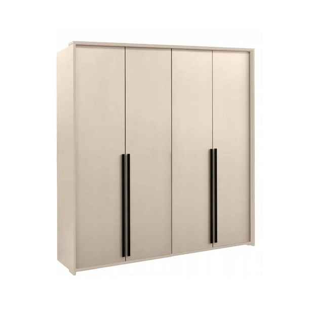 MASSENO ŠATNÍ SKŘÍŇ S OTOČNÝMI DVEŘMI AZIR, 205/217/65 cm 4dveřová, béžová