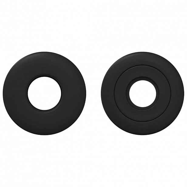 vidaXL Ložiska pro fotbálek 10 ks Černá 5 x 5 x 2,8 cm PP