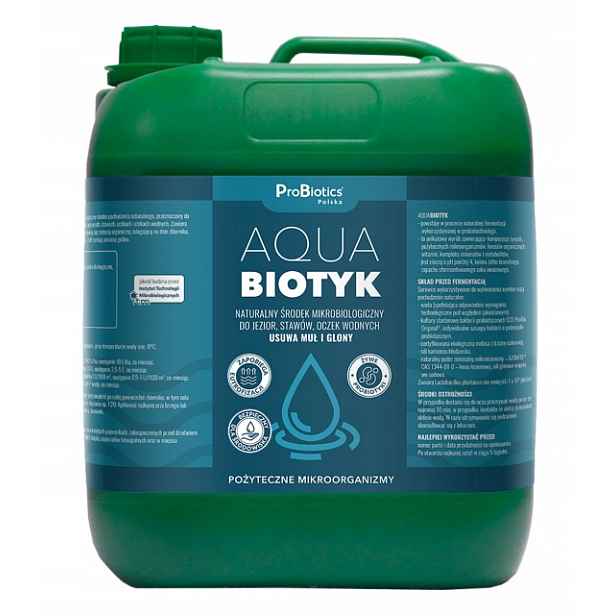 Aquabiotikum 5 L Přírodní Čištění Rybníků A Jezírek, Mikroorganismy