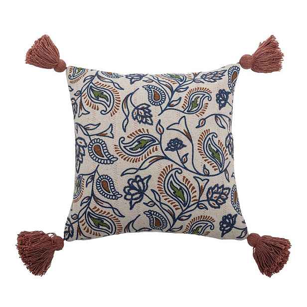 Dekorační polštář z recyklované bavlny 45x45 cm Paisley – Bloomingville