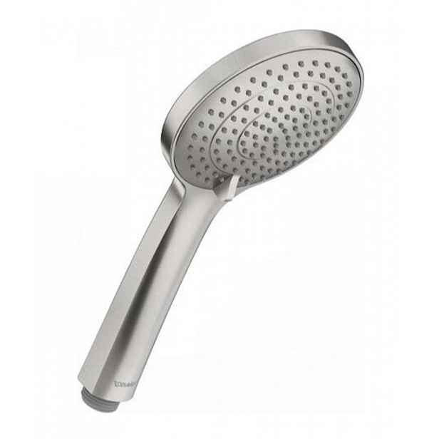 Duravit - Sprchová hlavice, 3 proudy, MinusFlow, kartáčovaný nerez UV0652016070