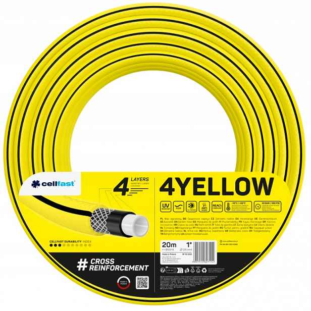 Hadice 4 Yellow 1'' 20 M 10-530 Cellfast
