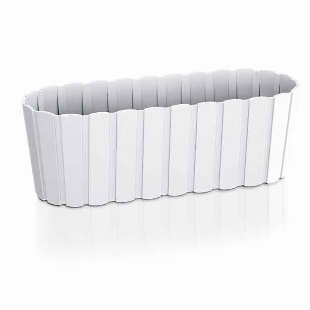 Prosperplast Truhlík BORDUR BASIC bílý, varianta 38,3 cm