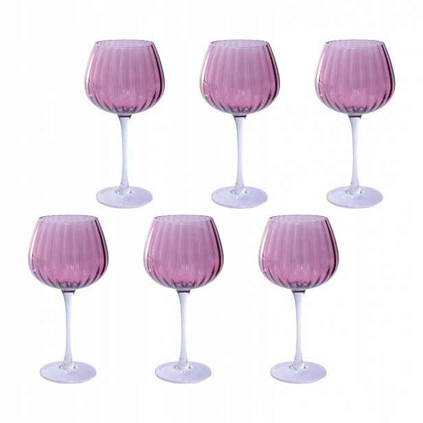 Rose&tulipani Prismia Sada 6 sklenic 460 ml