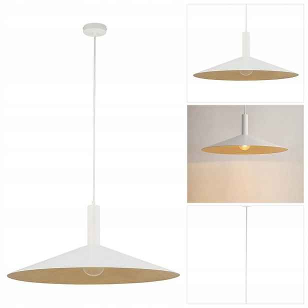 Závěsná lampa Capri bílá, moderní, nad jídelní stůl Sigma Lighting