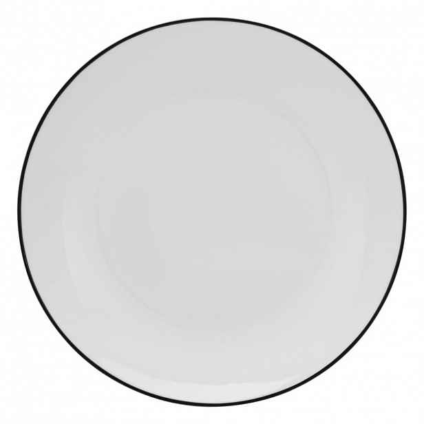 Dezertní talíř Luna Black Line 20 cm, bílý