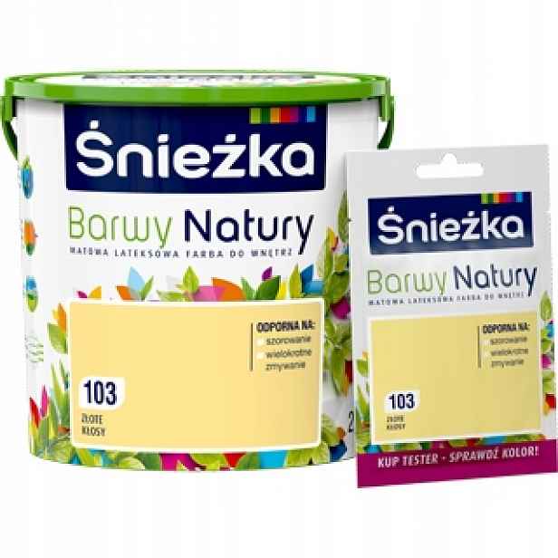 Śnieżka Barvy přírody zlaté klasy 103 5 l