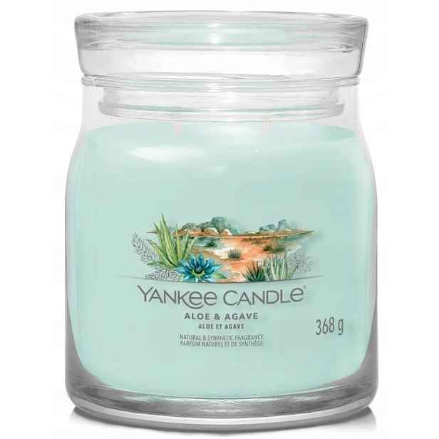 Yankee candle Signature dva knoty Aloe & Agave 368 g 368 g