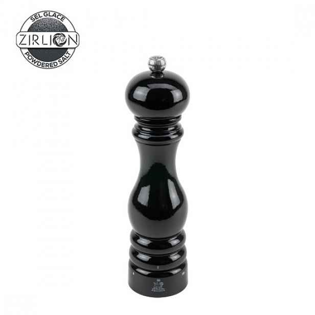 Mlýnek na sůl, 22 cm, "Paris u'Select Z", Black Lacquered - Peugeot