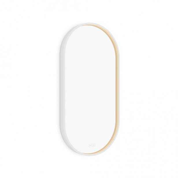 Nimco Bílé LED zrcadlo 40x80 dotykový senzor bílá ZPB 32002LVX-05
