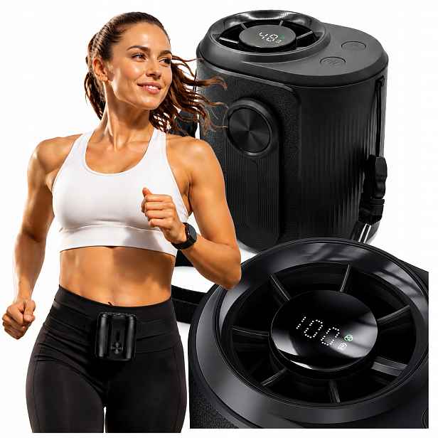 Větráček Ventilátor Krk Usb Přenosný Kapesní Ruční Alogy
