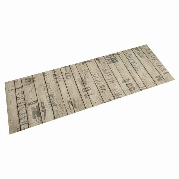 vidaXL Kuchyňský koberec omyvatelný Plot 45 x 150 cm samet