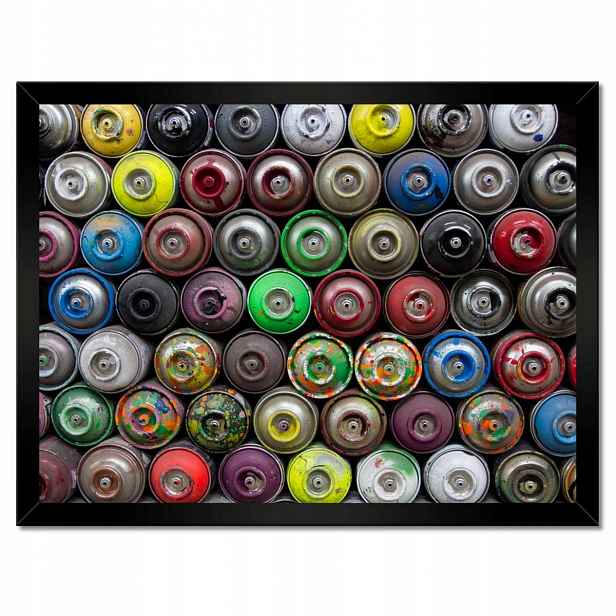 Plakáty v rámu 40x30 Graffiti Uliční umění