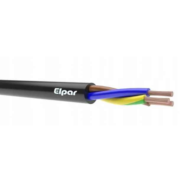 Kabel OnPD 3x1,5mm H07RN-F kulatý černý s gumou Ow Elpar 100M!