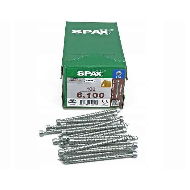 Válcový Šroub 100 Kusů 6.0*100 MM T30 Spax
