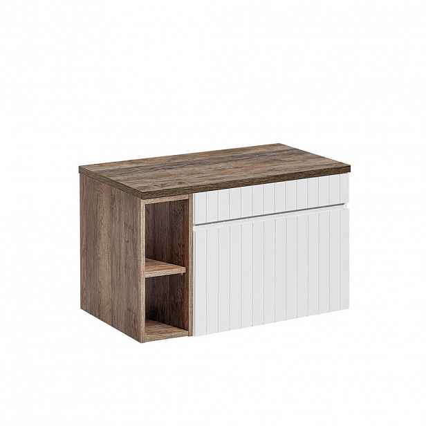 Petits-meubles SKŘÍŇKA POD UMYVADLO 80cm Zelie Bílá